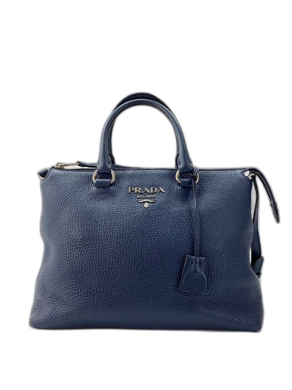 Prada Handbag 2-Way Navy